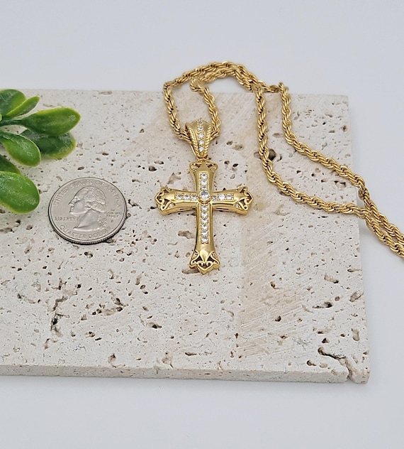 Collana Con Cuore Verde E Zirconi Oro Bianco - Sari Gold - Foto 6