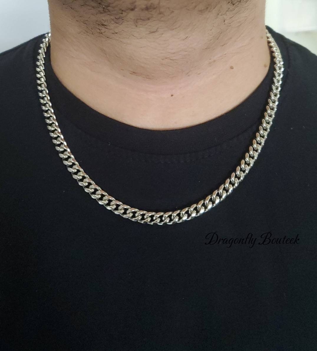 Zilveren waterproof statement ketting met 3 lagen | Jewels by Lynn
