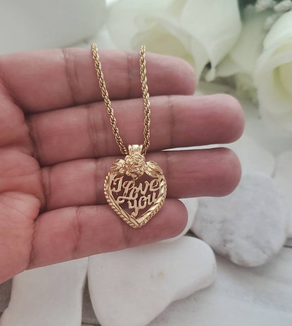 Je T'aime I Love You in French Necklace, Disc Necklace, Gold Necklace, 925  Silver Necklace, Engraved Necklace, Valentine Gift, Gift for Her - Etsy