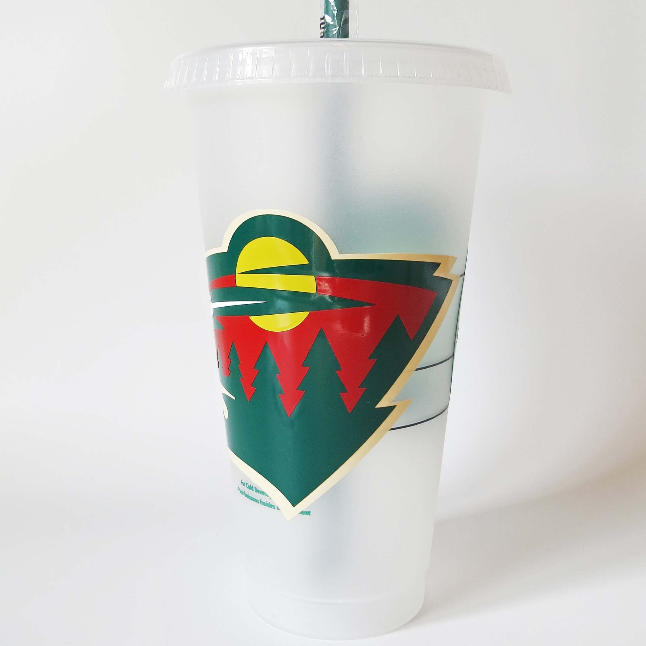 Minnesota Wild NHL Hockey Starbucks Cup / Custom Sport Design Etsy