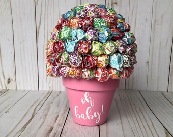 Oh Baby Lollipop Bouquet / Baby Shower / pregnancy gift / announcement
