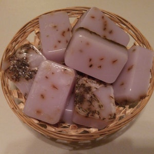Naturally Scented Lavender Flower Infused Soap
