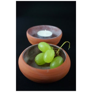 Zwei kleine Keramikschalen, Dekoschalen Set, Tapas Schale, handgemachte Keramik, kleine Vorspeisenschalen, Molekularküche