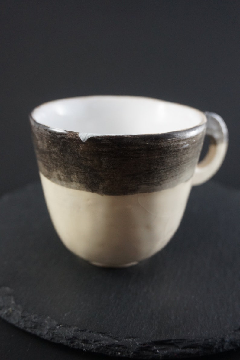 Coffeemug, Ceramic, handmade, Pottery, Teacup, 150ml, ceramic cup, lightweight image 5