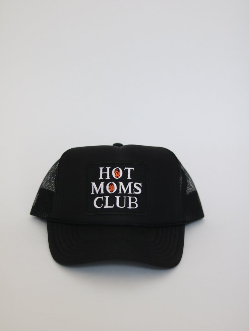 Hot Moms Club Trucker Baseball Cap, Green main image 0