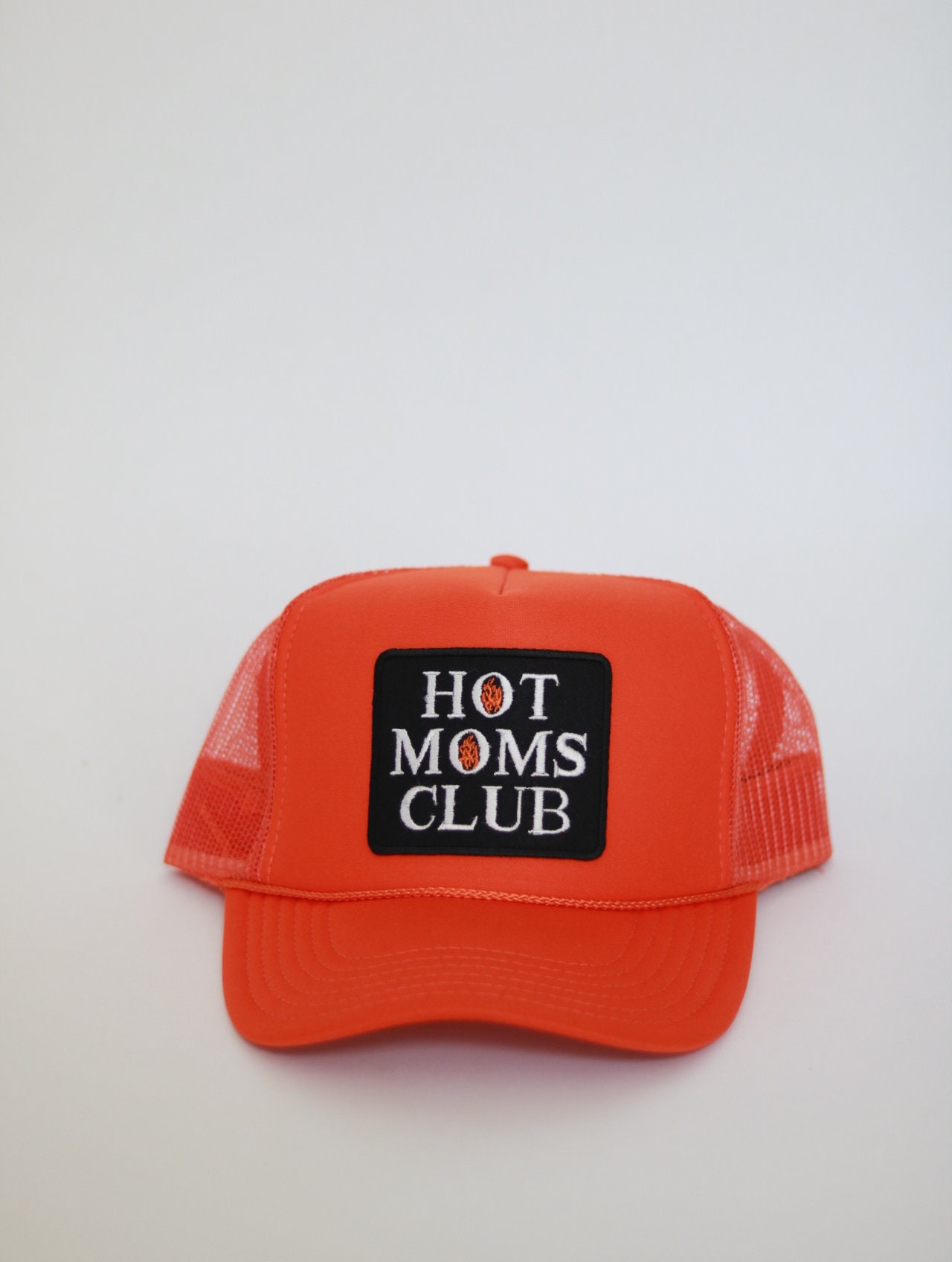 Hot Moms Club Trucker Baseball Cap, Green main image 1