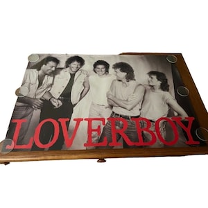Vintage Loverboy Promo Poster 1985 CBS Numbered  24&quot; x 36&quot;
