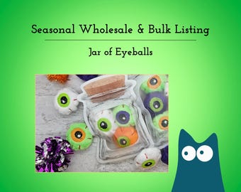 Wholesale -Jar O' Eyeballs (Catnip Filled)