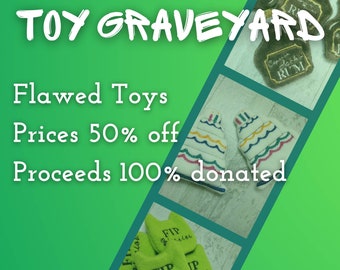 Refillable Cat Toy Graveyard  - Seconds - Flawed - Discount