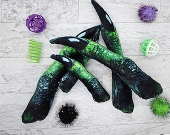 Witchs Finger Cat Toy - Refillable - Catnip Halloween Cat Toys