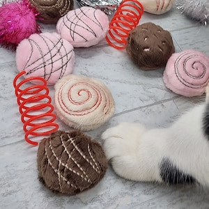 Catnip Cat Toys -Valentine&#39;s &quot;Chocolate&quot; Truffles - Catnip Truffle Balls