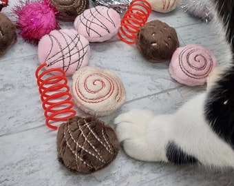 Catnip Cat Toys -Valentine's "Chocolate" Truffles - Catnip Truffle Balls
