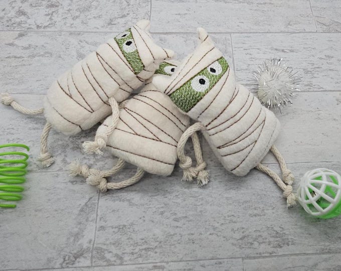 Featured listing image: Mummy Cat: Refillable Mummy Toy with Purrfect Preservation
