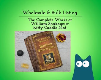 Wholesale - The Complete Works of William Shakepurr (Refillable)