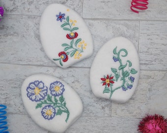 Easter Refillable Catnip Toys - Floral Eggs - Catnip Eggs
