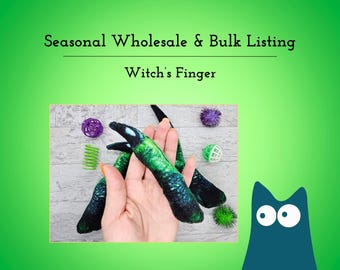 Wholesale -Small Witch Finger (Catnip Filled)