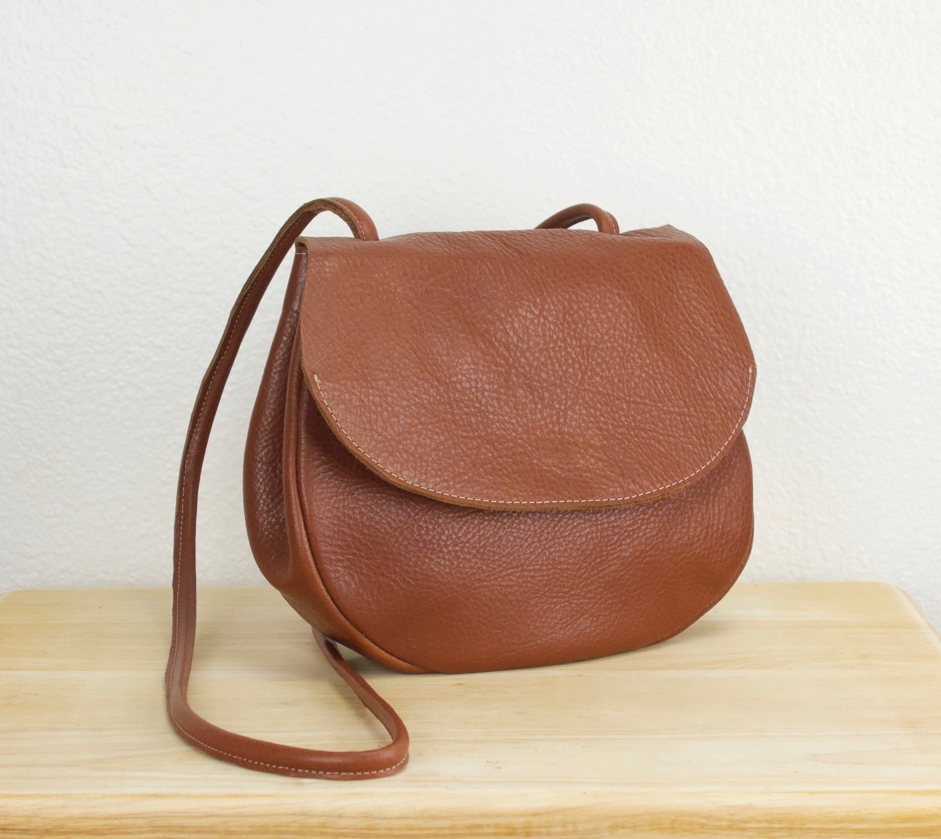simple leather crossbody