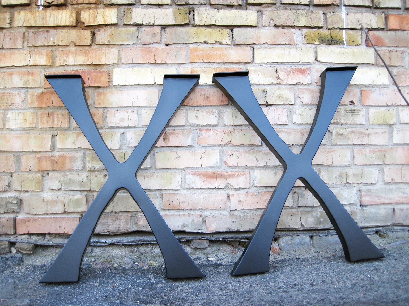 X Table Legs. Metal Table Legs. X Legs. Steel Legs. Metal Desk Etsy