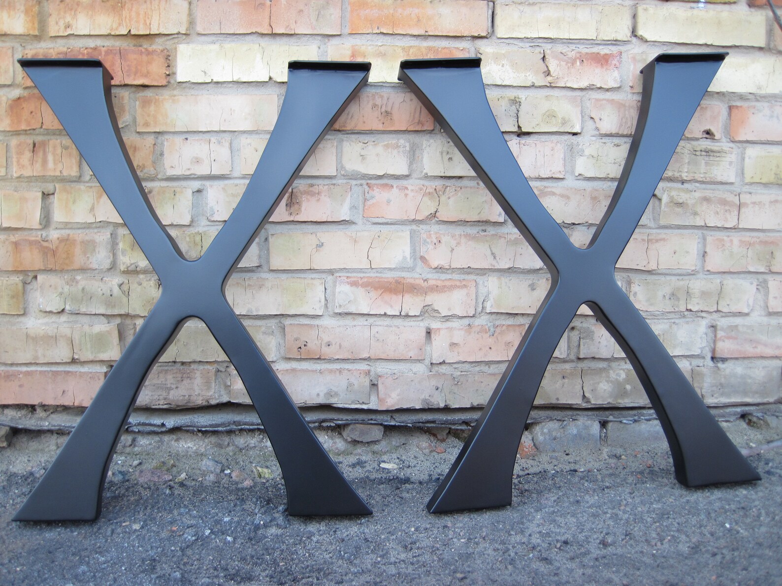 X Table Legs. Metal Table Legs. X Legs. Steel Legs. Metal Desk Etsy