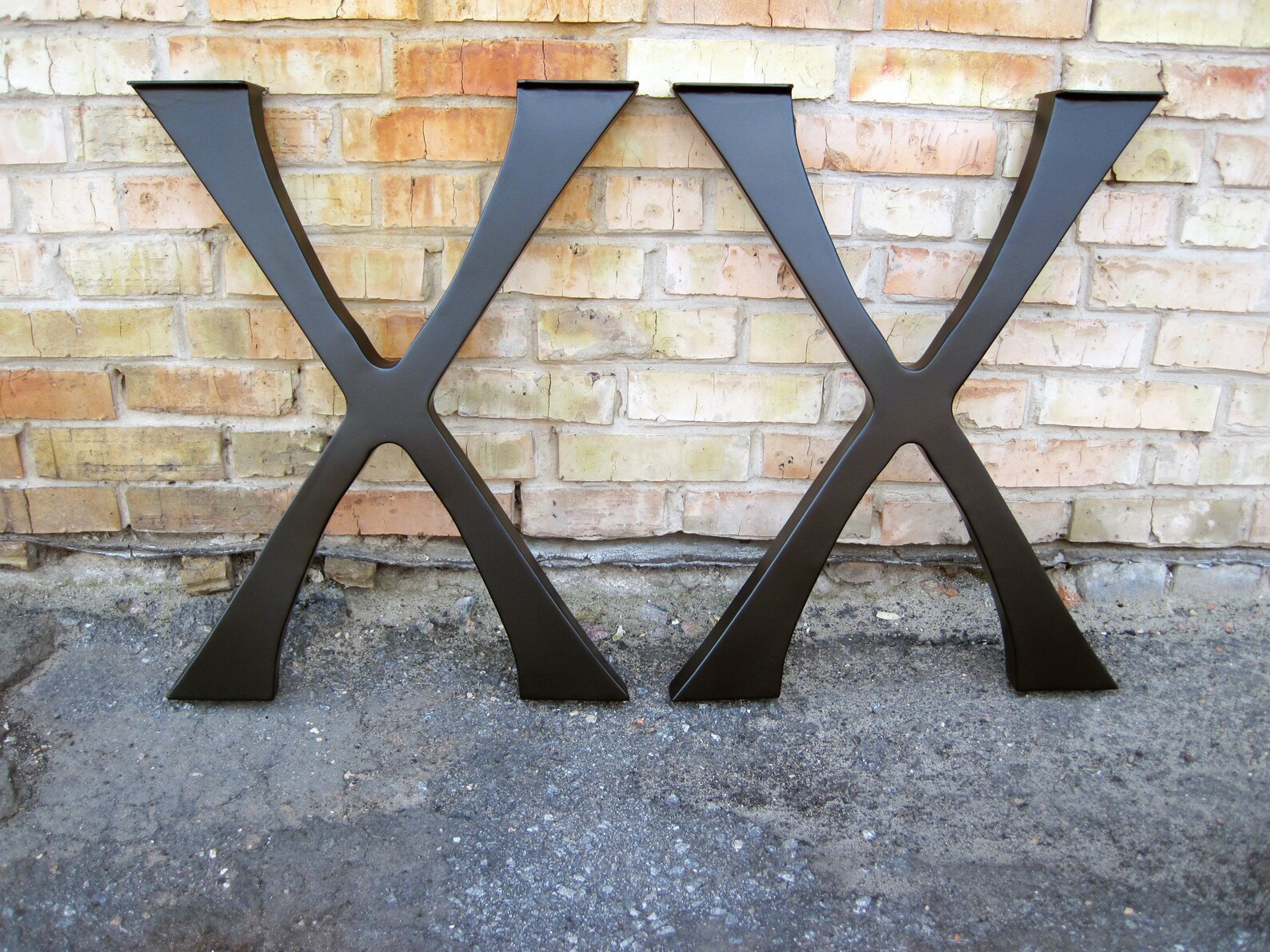 X Table Legs. Metal Table Legs. X Legs. Steel Legs. Metal Desk | Etsy