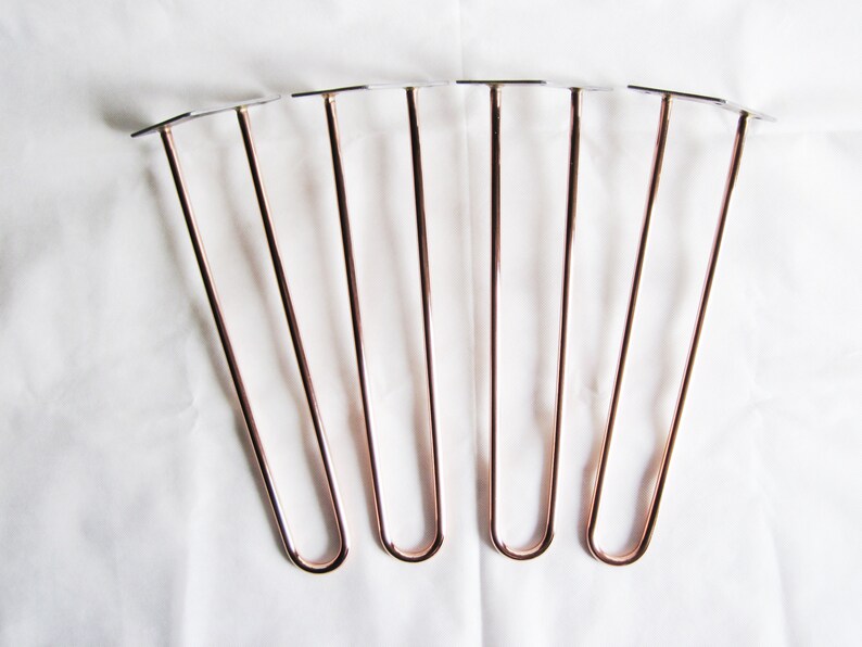Copper Coffee Table Legs. From 9 22cm to 16 40cm Copper Etsy