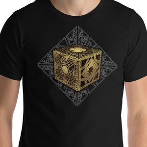 Hellraiser - Scatola puzzle - Configurazione lamento - Eldritch Arts - Maglietta per adulti e adolescenti