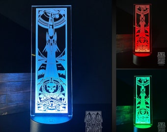 Rockets & Rayguns Sci-Fi  -  LED - Decorative Light - Night Light - Desk Light, USB or Battery Powered by Eldritch Arts®