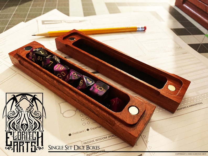 Dice Box Steampunk Table Top Role Playing Accessories by Eldritch Arts image 5