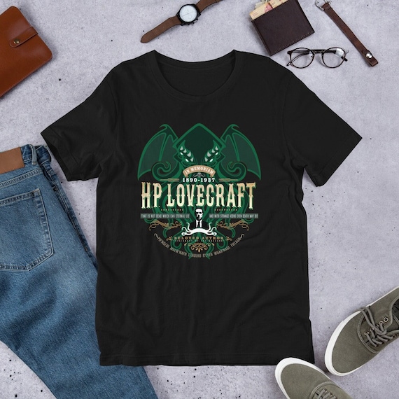 H.P. Lovecraft Tribute Tee - Feel The Call Of Cthulhu! - Mens / Womens / Unisex Tee