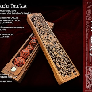 Dice Box - Outlaw  - Table Top Role Playing Accessories  by Eldritch Arts