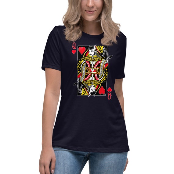 Peril - The Queen of Hearts - Succubus Bard - Women's Tee.