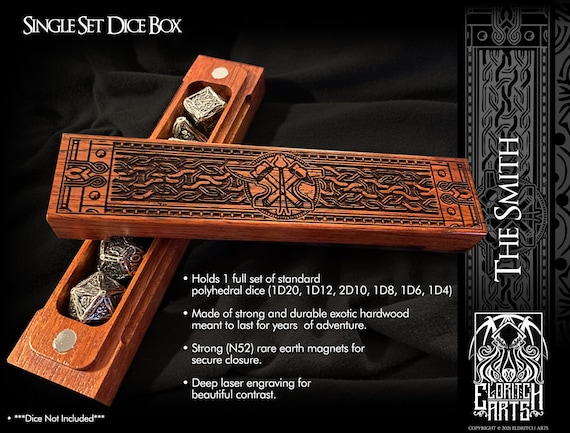 Dice Box - The Smith - Table Top Role Playing Accessories  by Eldritch Arts