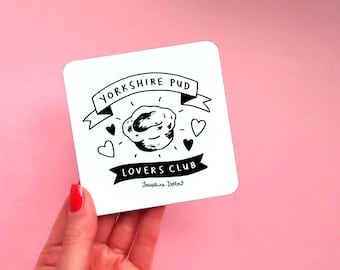 YORKSHIRE PUDDING COASTER - Pud Lovers Club