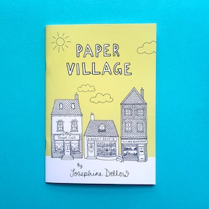 LIBRO DEL VILLAGGIO DI CARTA - Libro di attività di artigianato di carta