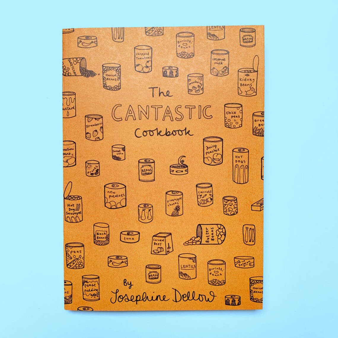 The Cantastic Cookbook Quirky Illustrated Food Zine Etsy