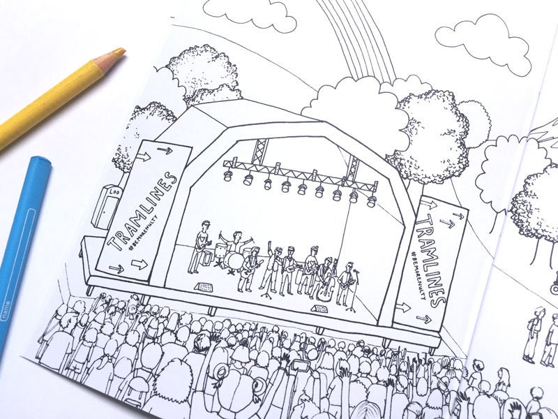Sheffield Colouring Book - for Adults and Children - Etsy
