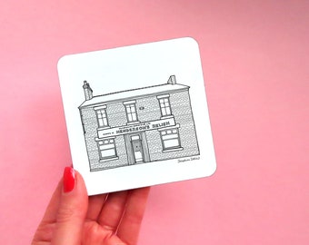 HENDERSON'S RELISH COASTER - Landmarks & Pubs