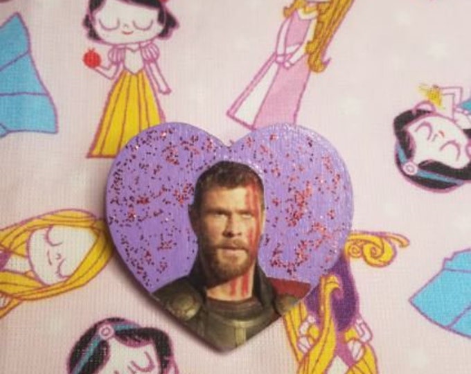 Thor Heart Pin
