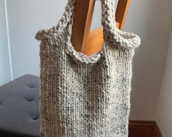 Sunday Market Bag - Loom Knitting Pattern