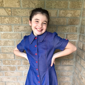 Vintage Girls Pretty Talk Dress