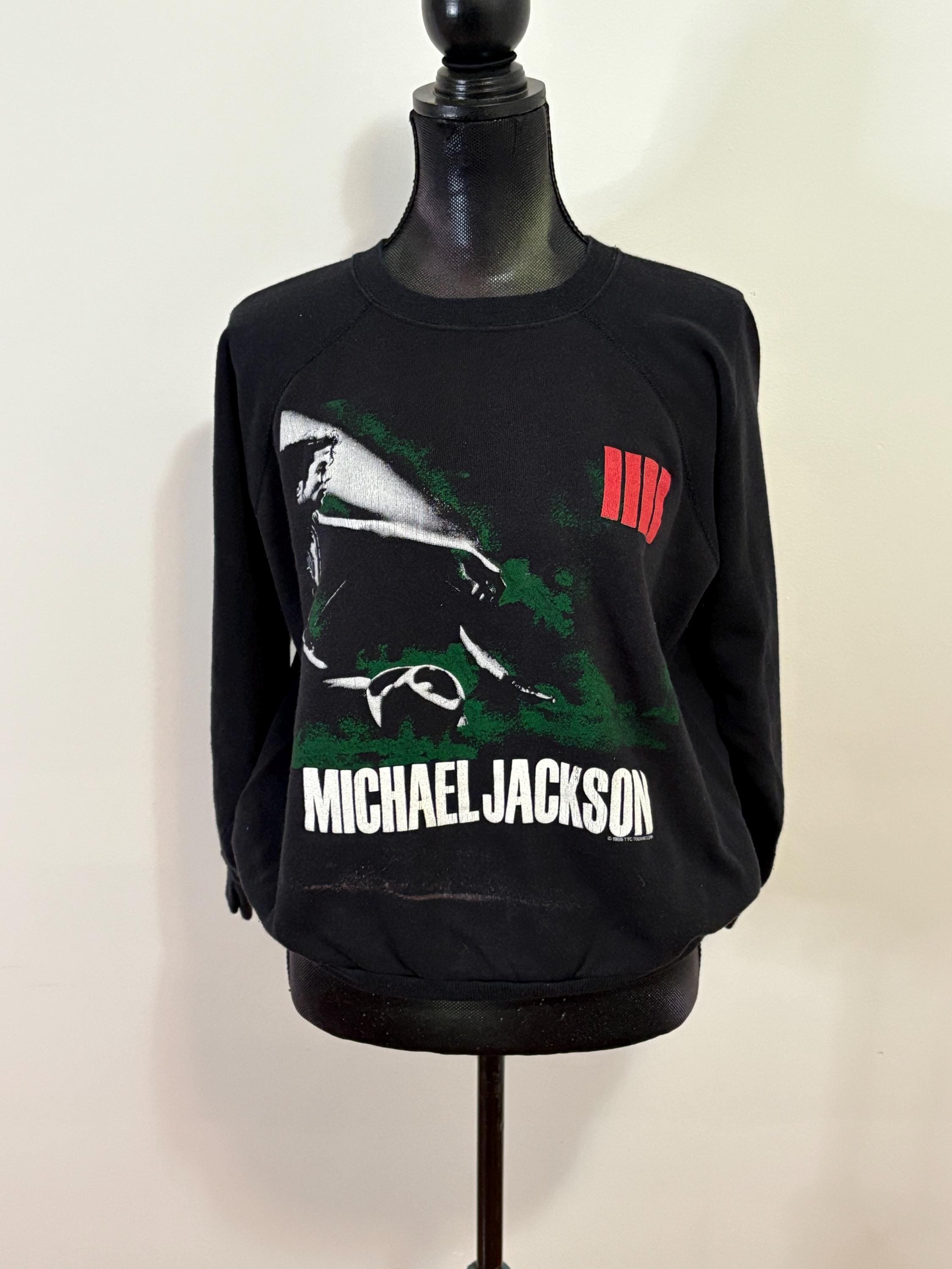 RARE** Michael Jackson 1988 Bad Tour Sweatshirt in New Condition