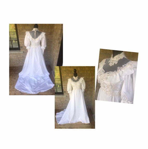 Stunning 1940’s Victorian Wedding Dress
