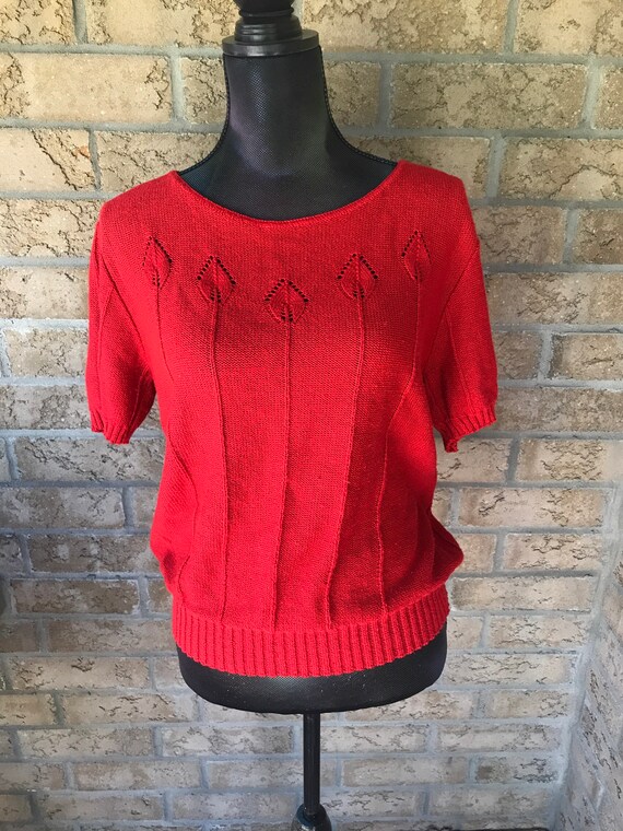 Vintage Knit Boatneck Sweater