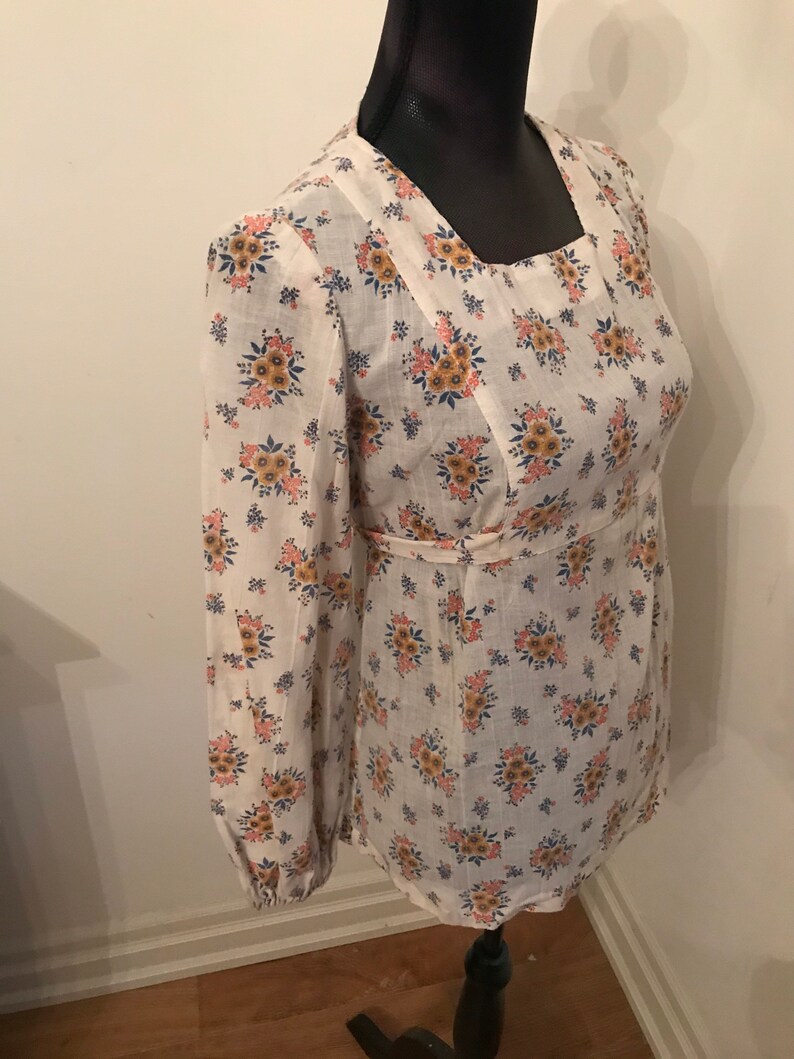 1970\u2019s muslin Tunic