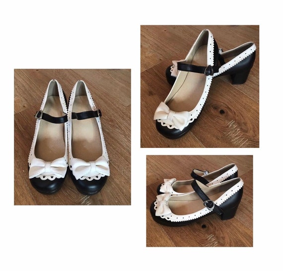 Vintage Platform Pin Up MARY JANES