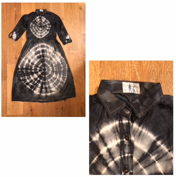 Indian BOHEMIAN Tie Dyed Dress
