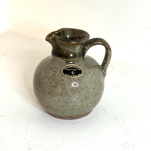 Vintage Prinknash Pottery Creamer Pitcher – Made in England – Speckled Glaze