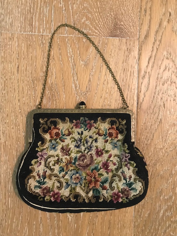 1950’s Austrian Tapestry Evening bag
