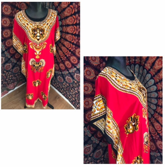 Vintage Kaftan Dress