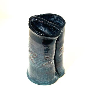 Studio Pottery Artist signed one of a kind Vase